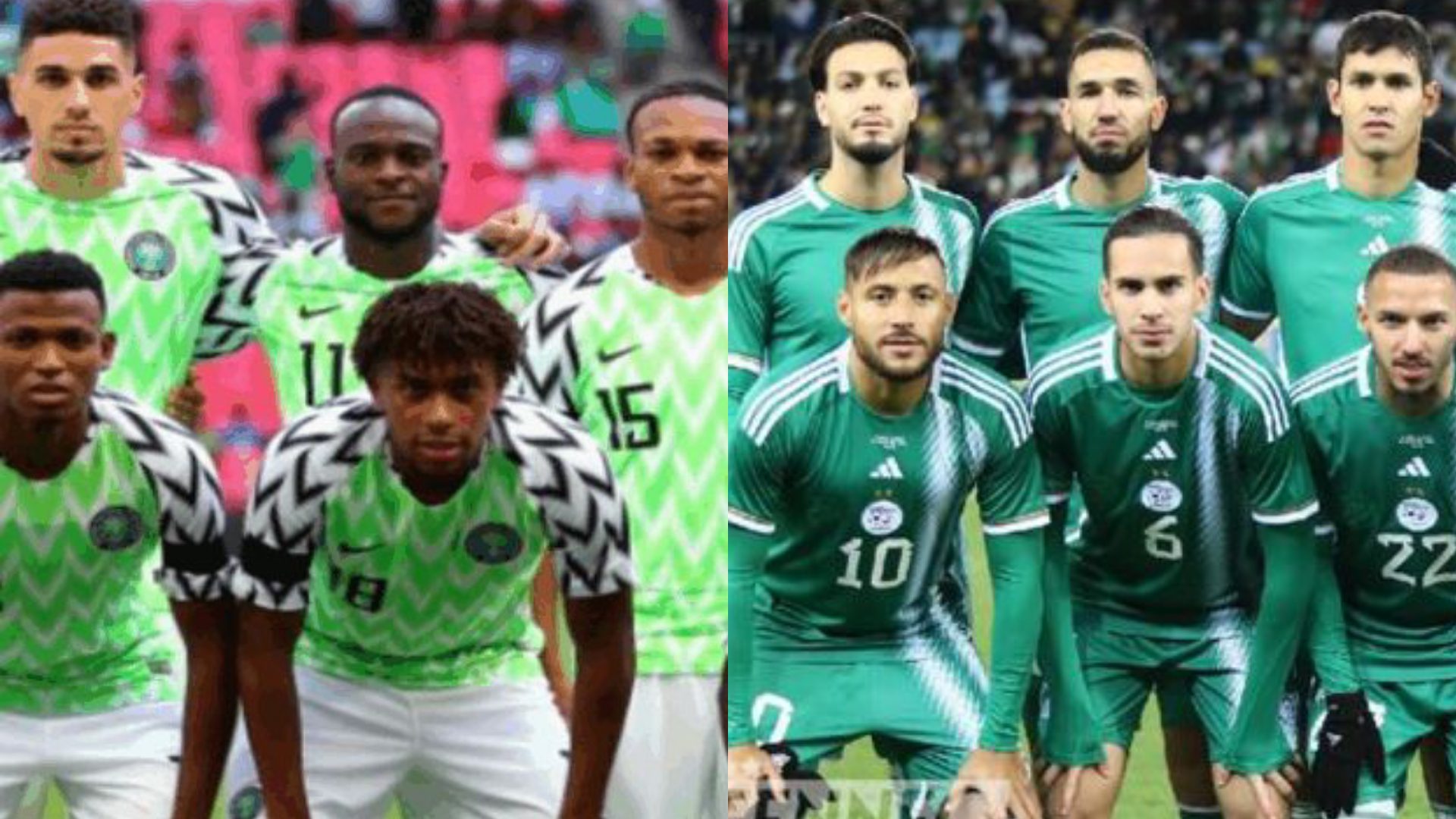 Super Eagles vs Algeria friendly match